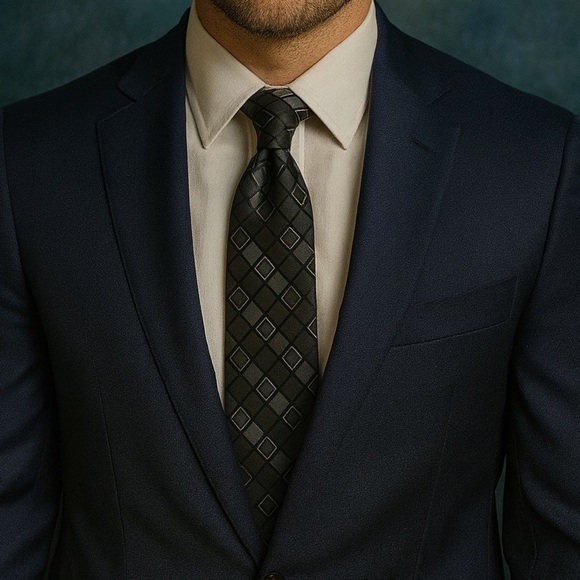 Men’s Joe Joseph Abboud Silk Neck Tie - Picture 1 of 6